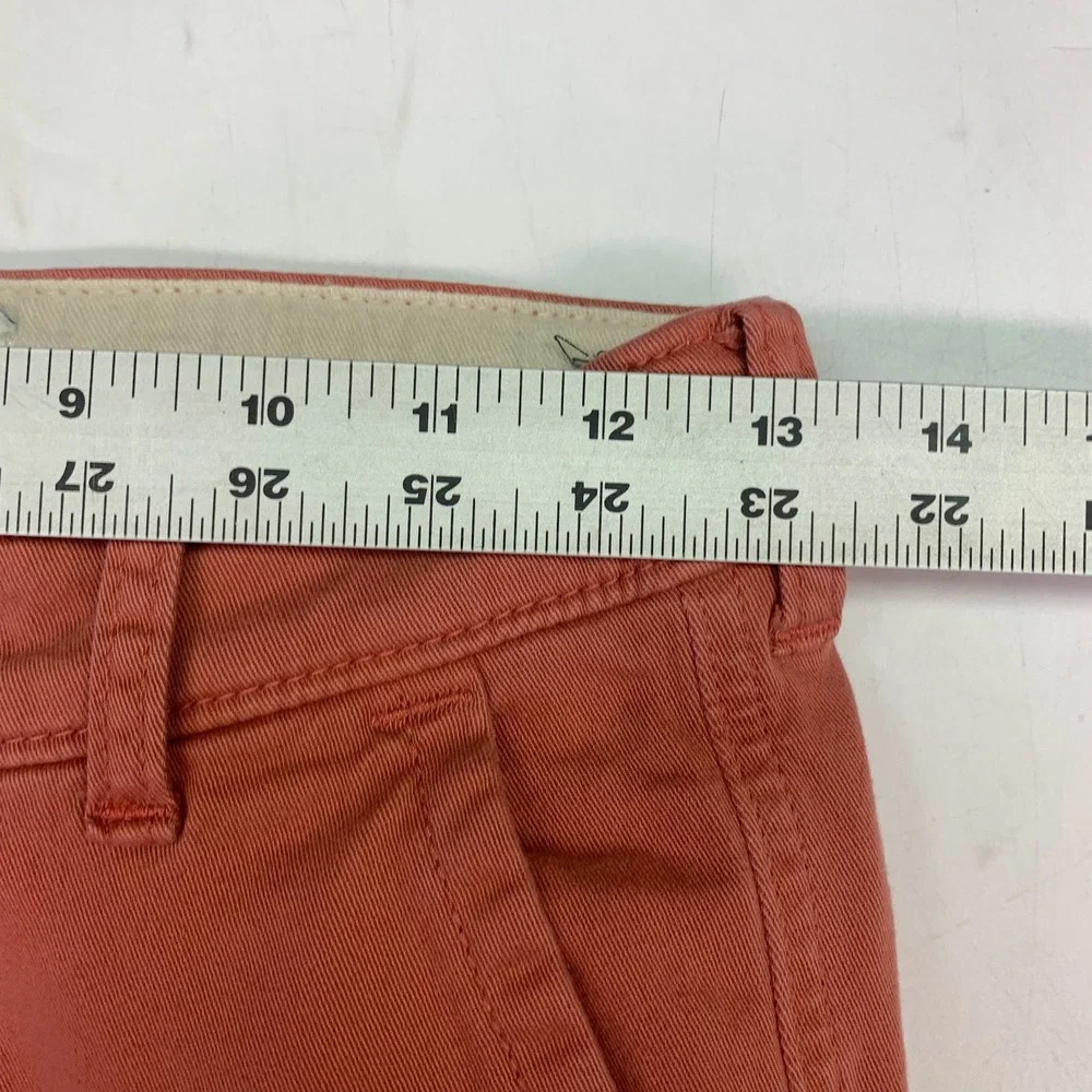 Abercrombie Kids Slim‎ Pants Coral Red Chino Casual Boys Size 15/16